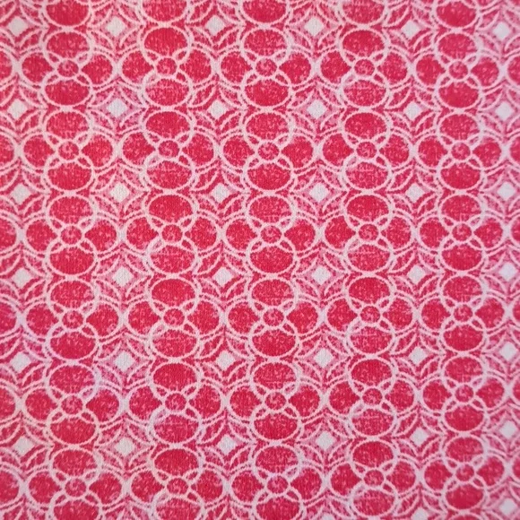 NWOT J.McLaughlin Womens Performance Golf/Tennis/Casual Pink Print Polo Shirt SM - Picture 8 of 8